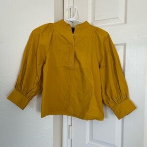 Banana Republic Yellow Blouse